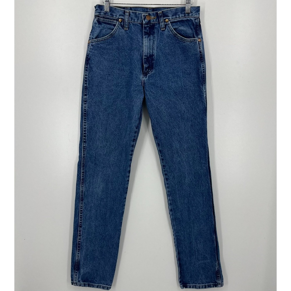 Wrangler Jeans Men's Size 30x36 Blue 1013MWZGK Western Cowboy Cotton